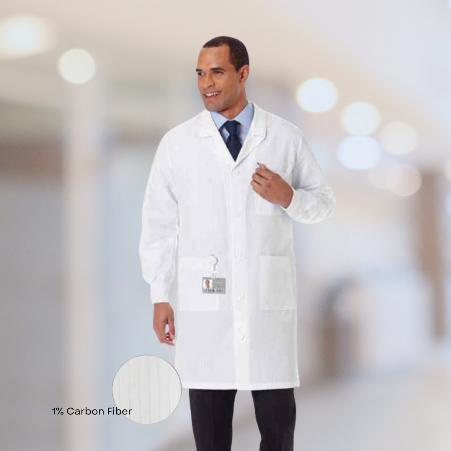 Meta 11653 Unisex 40" Lab Coat